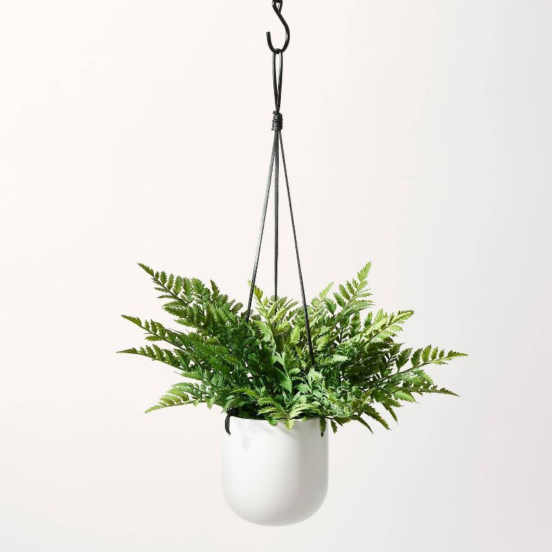10" Artificial Hanging Fern Plant - Hilton Carter for Target | Target