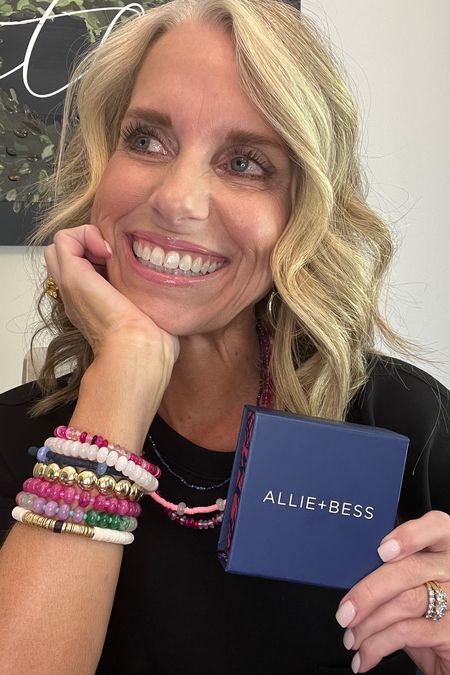 New Alli + Bess stacks from my friend Mix and Match Madness. Use code COAST20 on your purchase 

These can be worn everyday, all kinds of colors and fun to stack  

#LTKfindsunder100 #LTKover40 #LTKstyletip