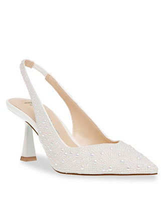 Clark Rhinestone Slingback Pumps | Macy's
