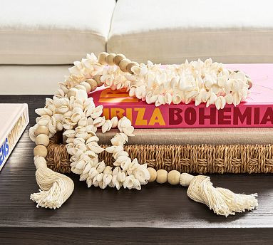 Shell Garland With Beads | Pottery Barn (US)
