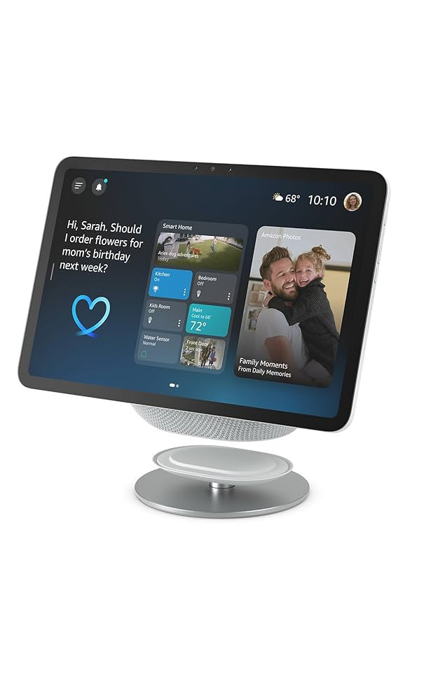 Amazon Echo Show 11 (2025 release) with Amazon Adjustable Stand | Glacier White | Amazon (US)