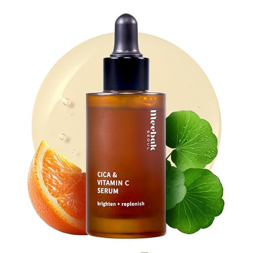 Meebak Korean Vitamin C Serum | Radiance Face Serum | Soothing Formula with Centella Asiatica, Panthenol & Adenosine for Glowing Skin | Lightweight Daily Formula | Amazon (US)