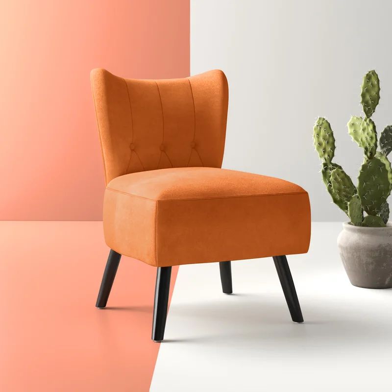 Dechane Upholstered Slipper Chair | Wayfair North America