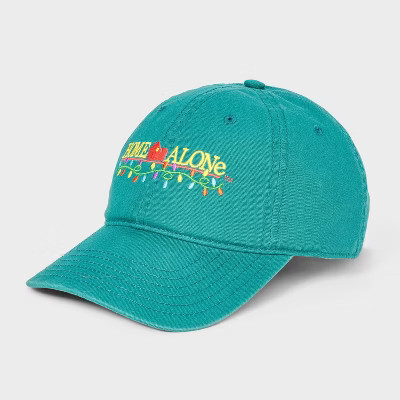 Women's Home Alone Cotton Baseball Hat - Forest Green | Target