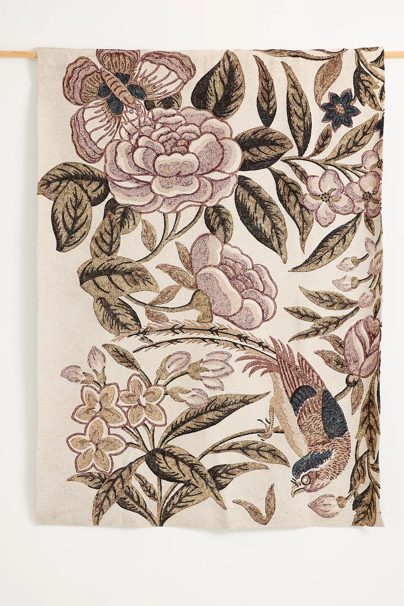 Caliope Bird Woven Tapestry | Anthropologie (US)