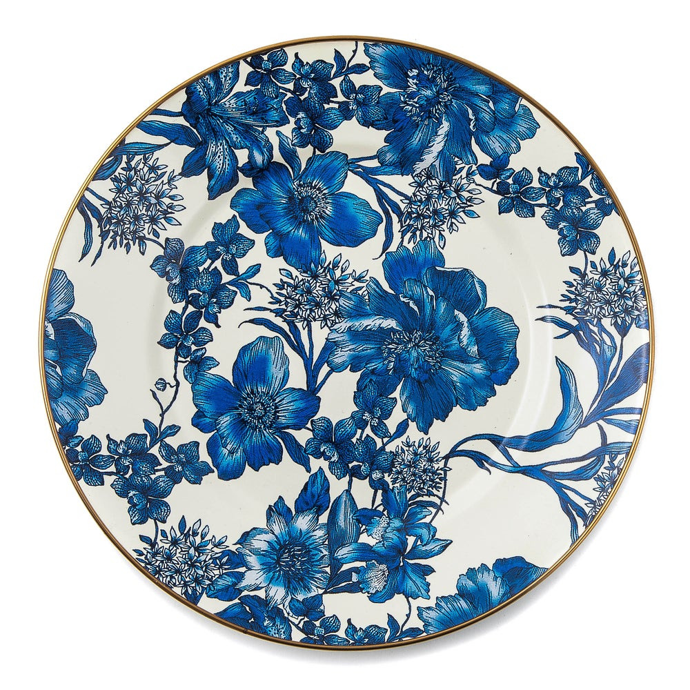 Royal English Garden Enamel Dinner Plate | MacKenzie-Childs