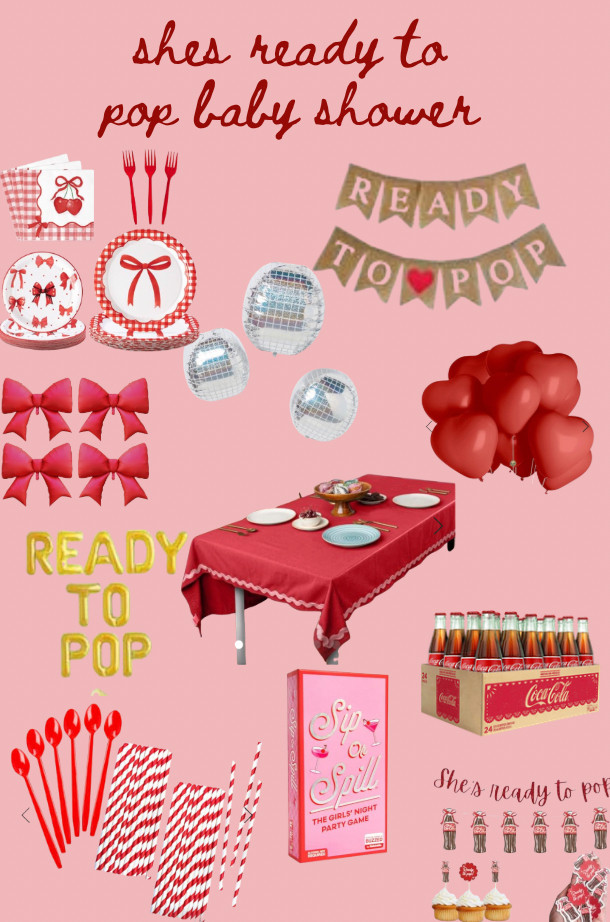 Throwing a “She’s Ready to Pop” baby shower? This shopping list has everything you need—popcorn-themed decorations, cute party favors, signage, balloon garlands, dessert table supplies, outfits for mom-to-be, and budget-friendly hosting essentials. Perfect for planners searching for baby shower ideas, gender-neutral themes, easy Amazon finds, and LTK baby shower inspo. Save this pin for party planning! 

 
