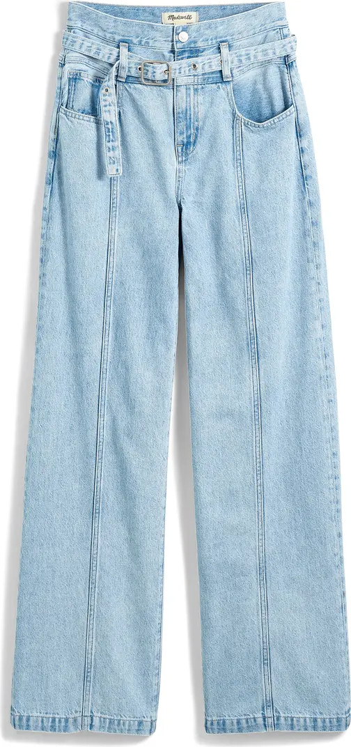 Belted Baggy Jeans | Nordstrom Rack