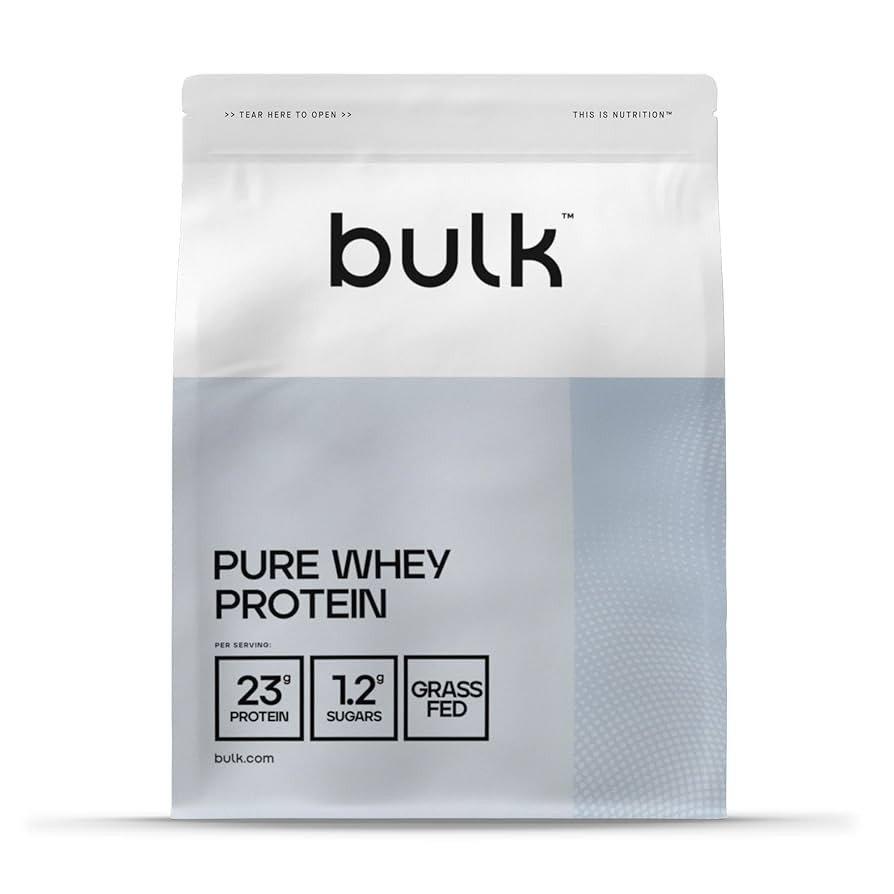 Bulk Pure Whey Protein Powder Shake, Unflavoured, 1 kg, Packaging May Vary | Amazon (UK)