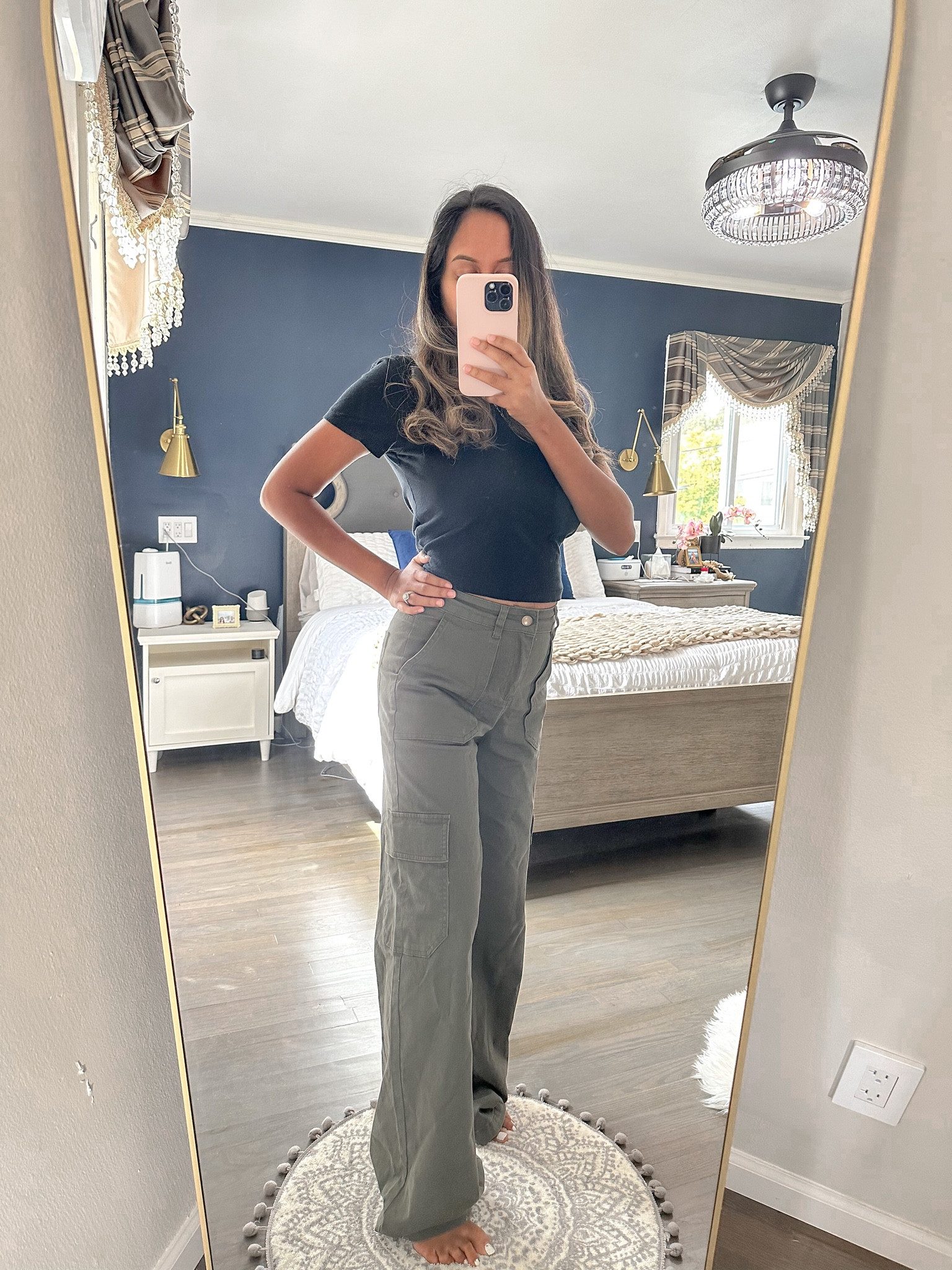 Casual cargo pants outfit — perfect for transitioning into fall! Linked this outfit + more cargo pants I’m loving! // fall fashion, fall outfit, fall outfits, fall trends, cargo pants, utility pants, casual outfit, casual fall outfit, fall transition outfit, fall transitional outfit, travel outfit, neutral outfit, neutral fashion, neutral style, Target, Lulus, Abercrombie

#LTKSeasonal #LTKSale #LTKU