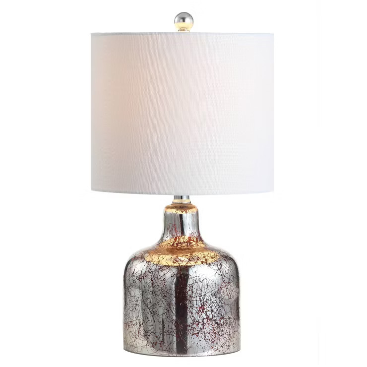 19" Glass Gemma Bell Table Lamp (Includes LED Light Bulb) - JONATHAN Y | Target