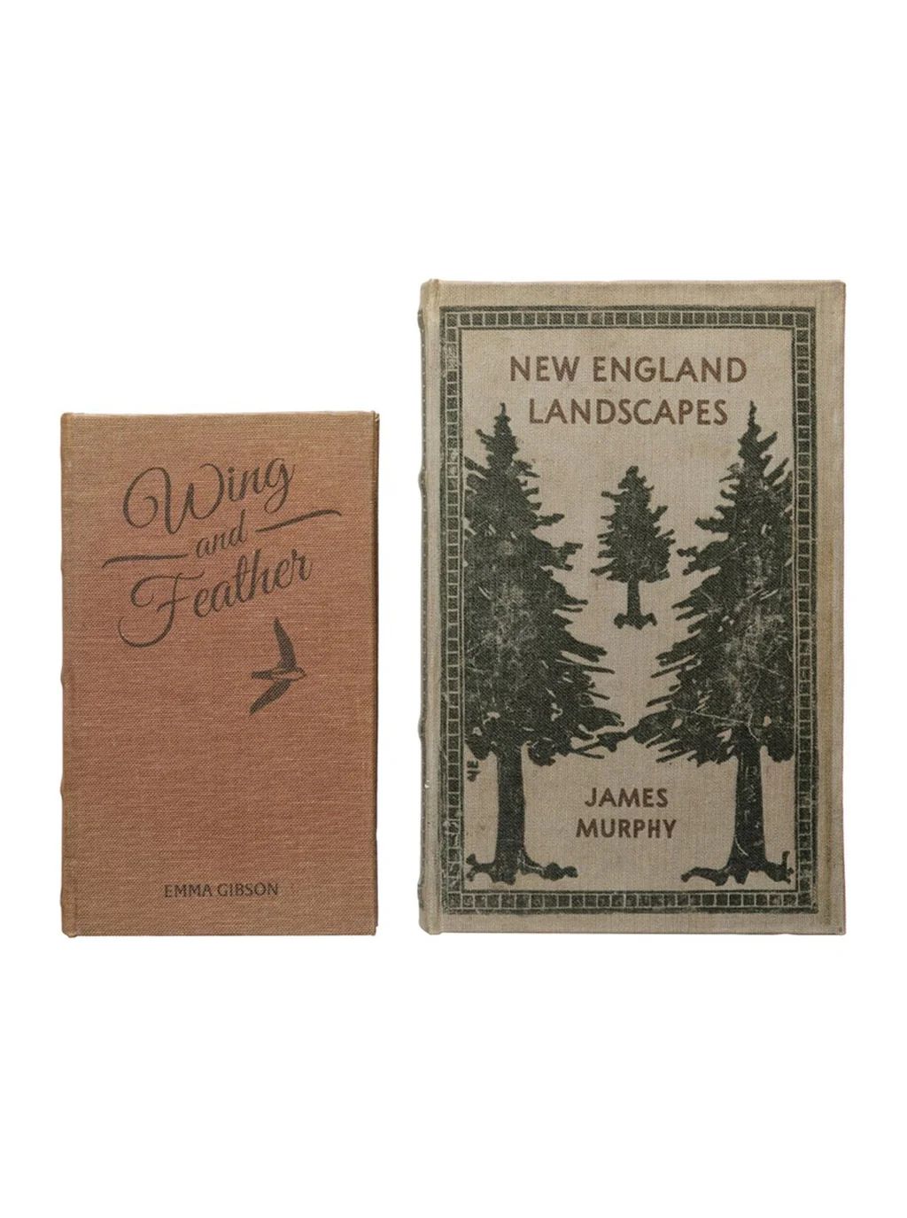 Landscapes Book Box, Set of 2 | House of Jade Home