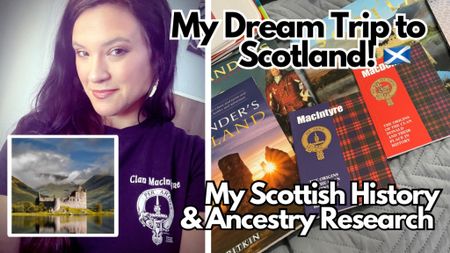Historic books on Scotland! Clan MacIntyre history, Clan MacDonald, Scottish castles, Glen coe massacre and outlander sites! Preparing for my dream travel to Scotland! 

#LTKtravel