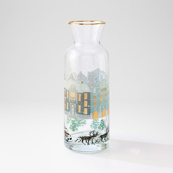 Holiday Village Carafe | Mark and Graham