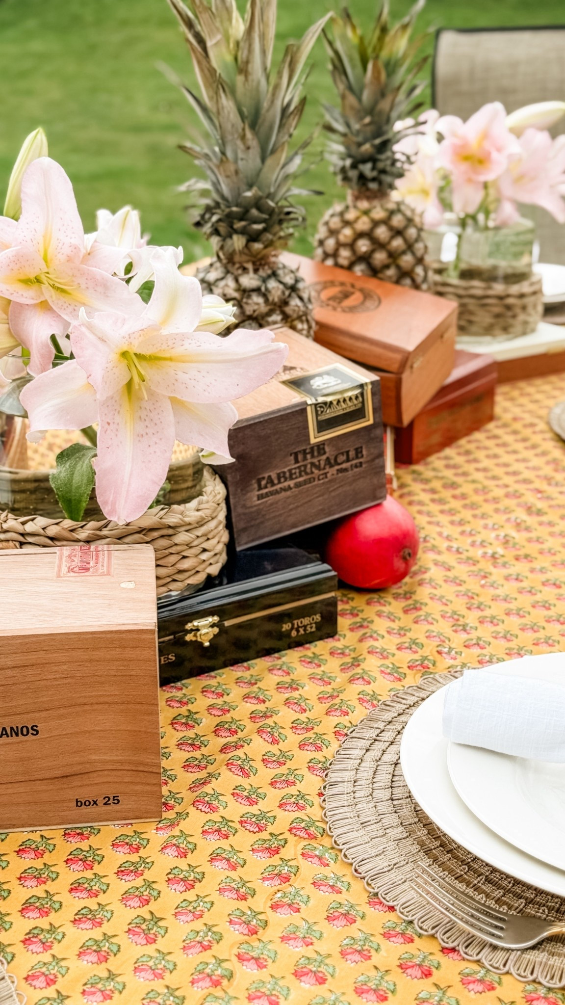 This table? Smooth as summer. ☀️🍹

This @thefabricrush handcrafted block print tablecloth set the mood for my Havana Nights dinner party — vibrant, effortless, unforgettable. Each piece is handcrafted by artisans and tells a story - of heritage, patience, and purpose.


#LTKHome #LTKParties #LTKSeasonal