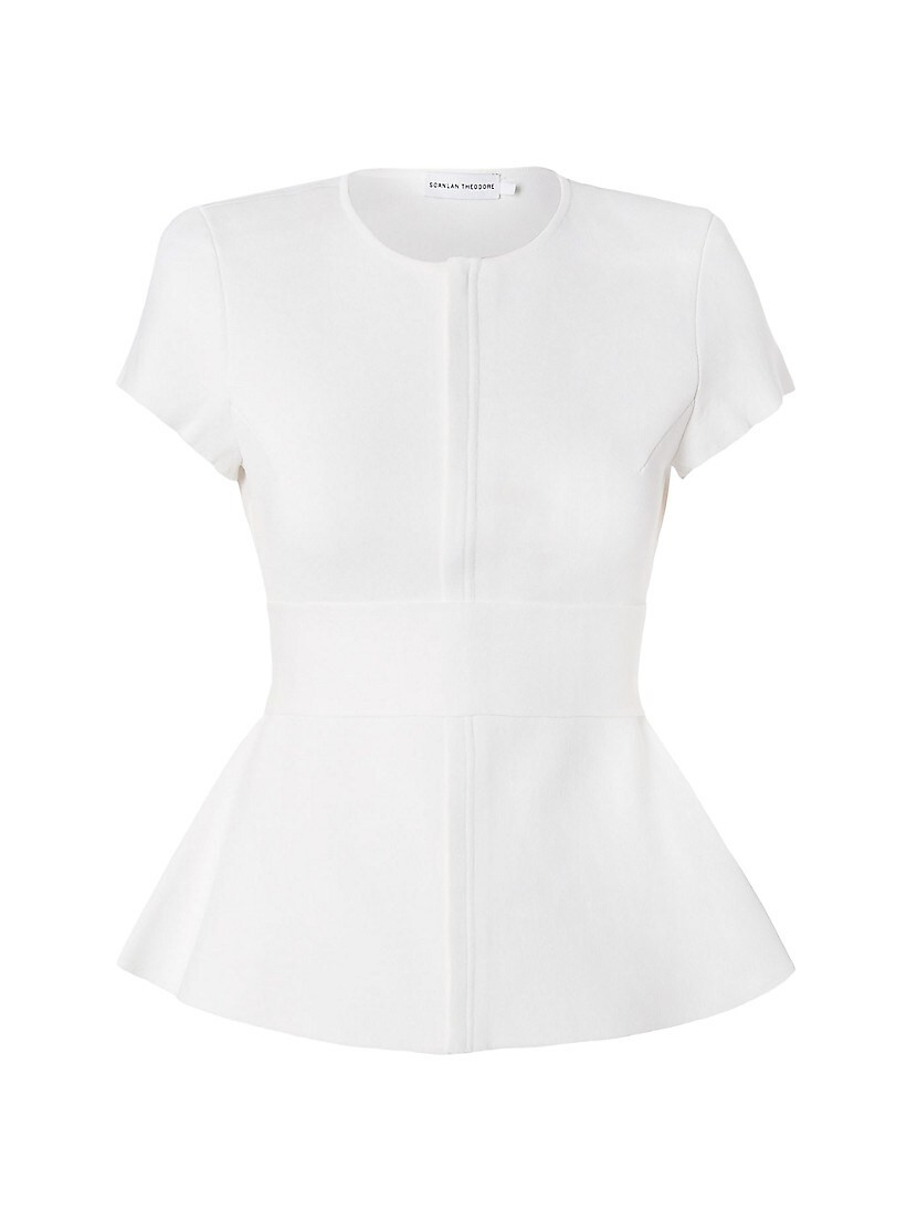 Belted Crepe Knit Jacket | Saks Fifth Avenue