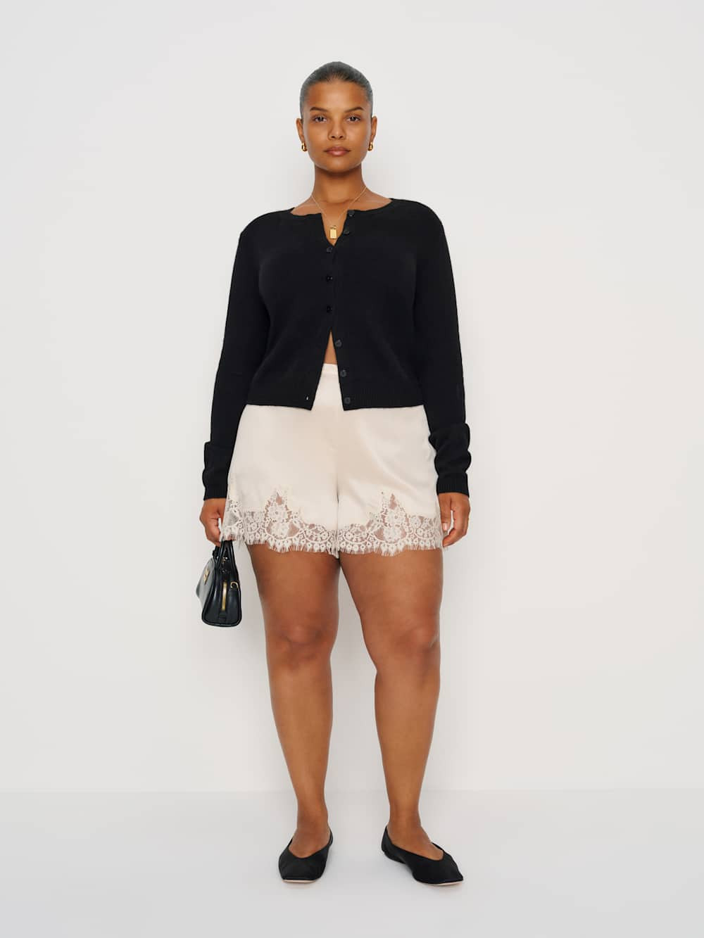 Fern Satin Short Es | Reformation (Global)