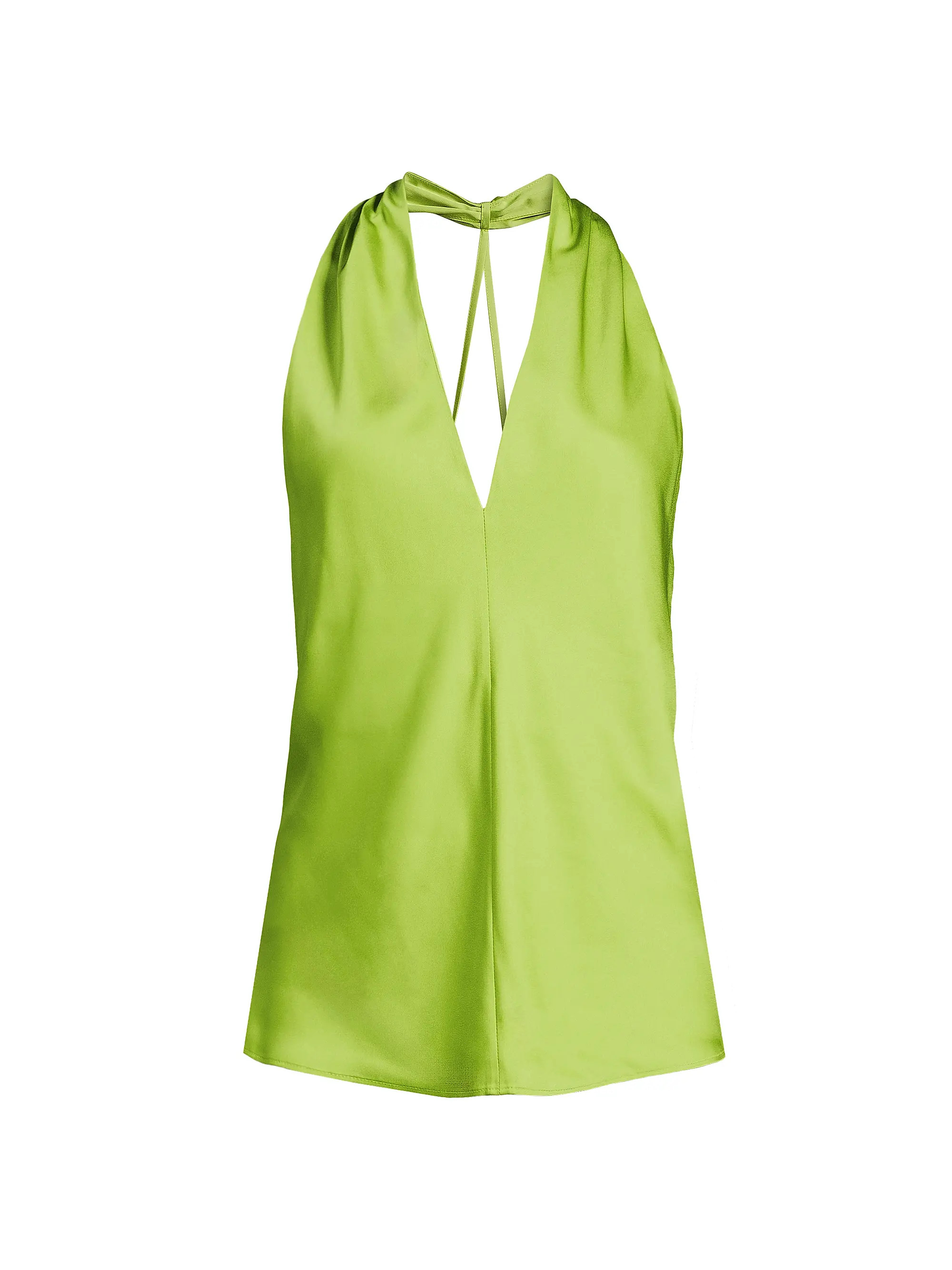 Crepe Halter Top | Saks Fifth Avenue