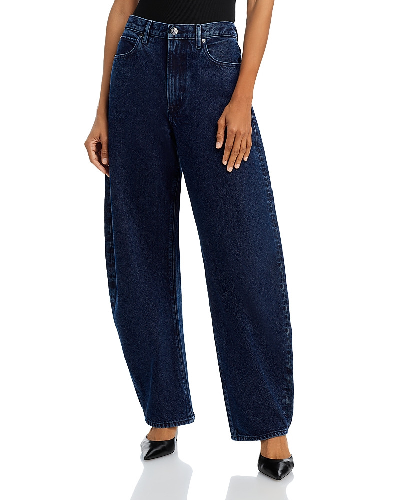 Frame Baggy High Rise Bubble Jeans in Dorado | Bloomingdale's (US)