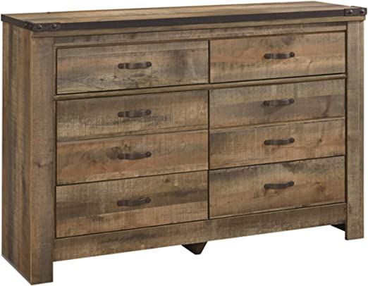 Ashley Furniture Signature Design - Trinell Dresser - Casual - 6 Drawers - Rustic Brown Finish - ... | Amazon (US)
