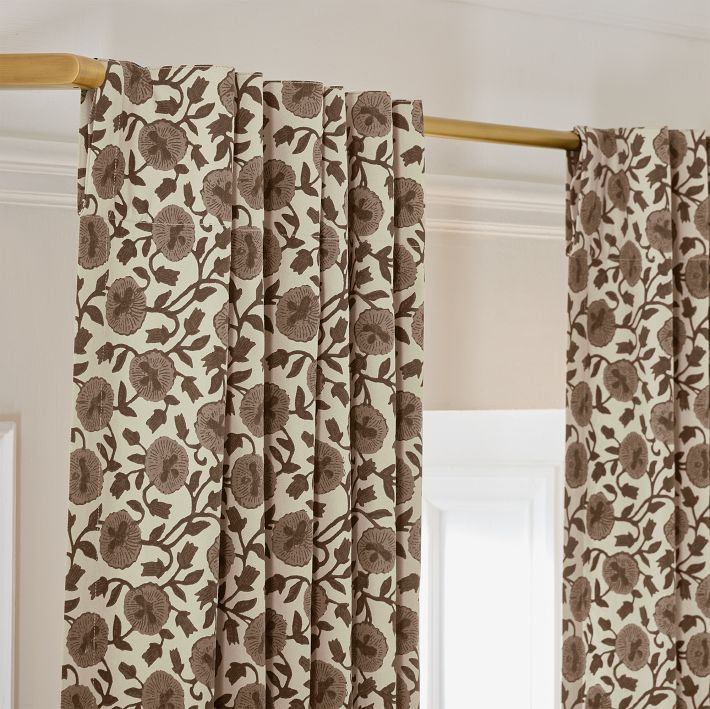 Laney Floral Curtain | West Elm (US)