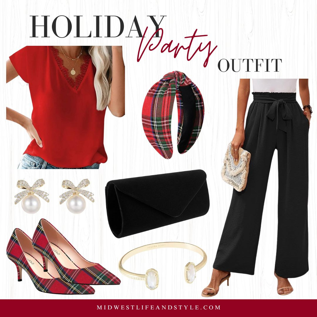 This pretty in plaid look is the perfect holiday outfit for any Christmas gathering.  

 #LTKHoliday #LTKSeasonal #LTKStyleTip