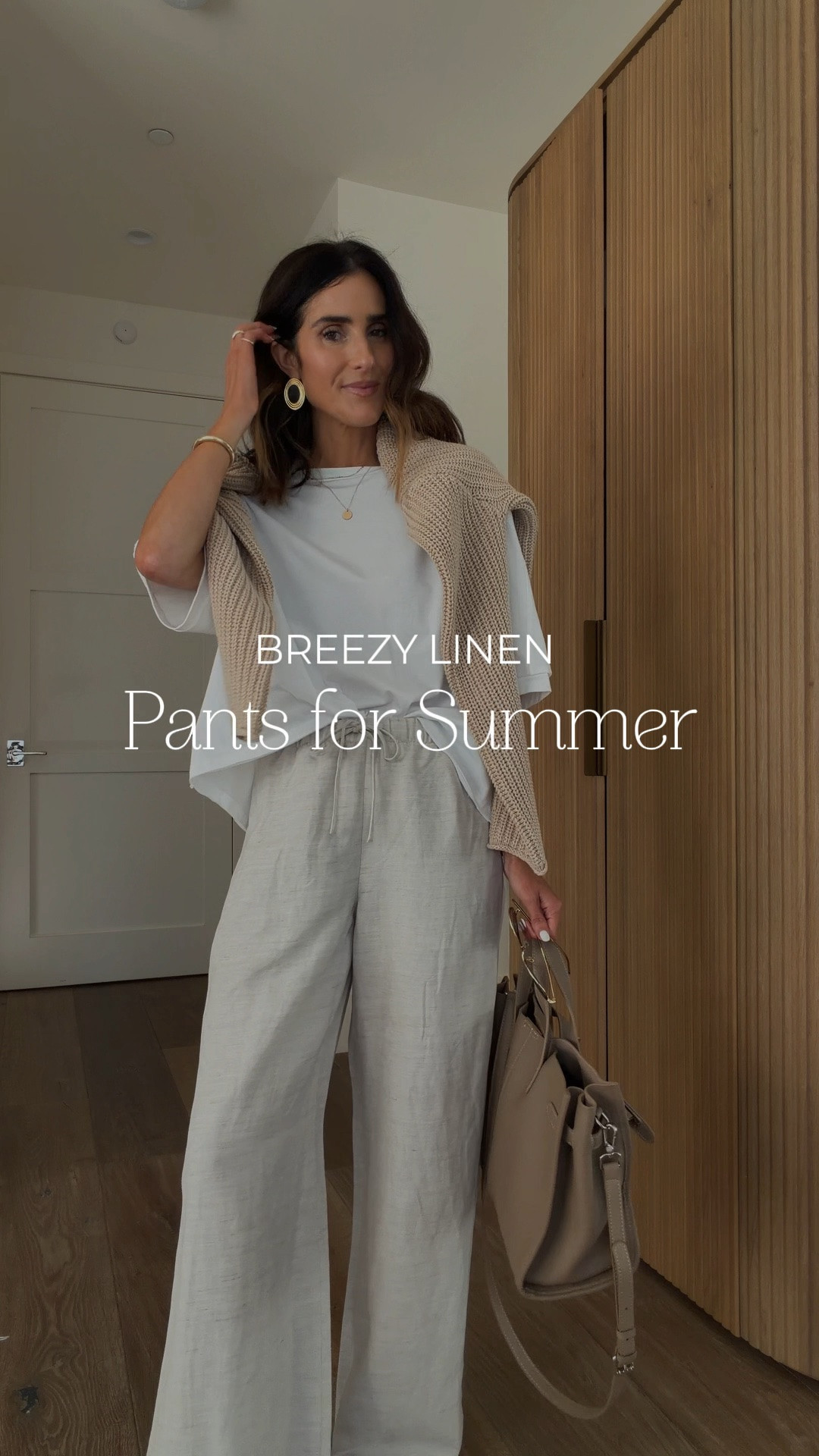 Breezy linens pants for summer. Im just shy of 5-7” wearing the size small tee and size small pants #stylinbyaylin #aylin

#LTKootd #LTKSeasonal
