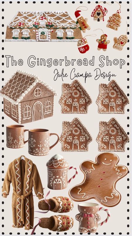 Love everything about the new items from Pottery Barns gingerbread shop! 


- [ ] Studio mcgee x Target, new arrivals, new collection, spring decor , spring collection , nightstand, side table ,console table, dining table, end table, rug , rug collection, home decor , shelf decor , coffee table decor , project62 , outdoor decor , outdoor  , Target deals , Target daily finds , daily finds ,chairs , vase, pottery,  vessel,  livingroom , sofa , chair  , coffee table , look for less, sale , nightstand , cane furniture , rattan, arch mirror , mirror , gold hardware , gold accents , throw pillow , throw blanket , firepit , patio , outdoor decor , pottery barn , wayfair finds , wayfair , boho , coastal , world market, threshold , studio mcgee , hearth & hand, wall art , art , Etsy , Kirkland’s , wicker , light , brass mirror , weekend deals , deals , Anthropologie , opal house , decorative boxes , framed art , area rugs , rugs , sale rugs , TjMaxx, sale alert , dupes, shelf styling , kitchen decor , kitchen styling , affordable , lamps , world market , Amazon finds , Amazon deals , Amazon decor , lighting 


#LTKGiftGuide #LTKHoliday #LTKhome