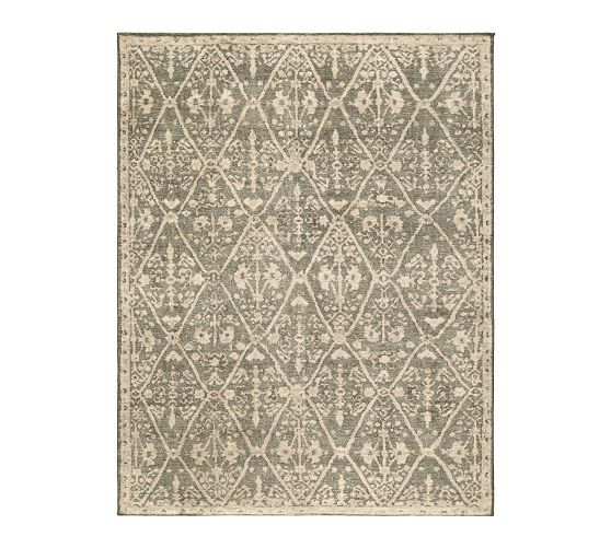 Kingsley Hand-Knotted Wool Rug | Pottery Barn (US)