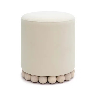 Bergenfield Upcycled Fabric Ottoman | Wayfair North America