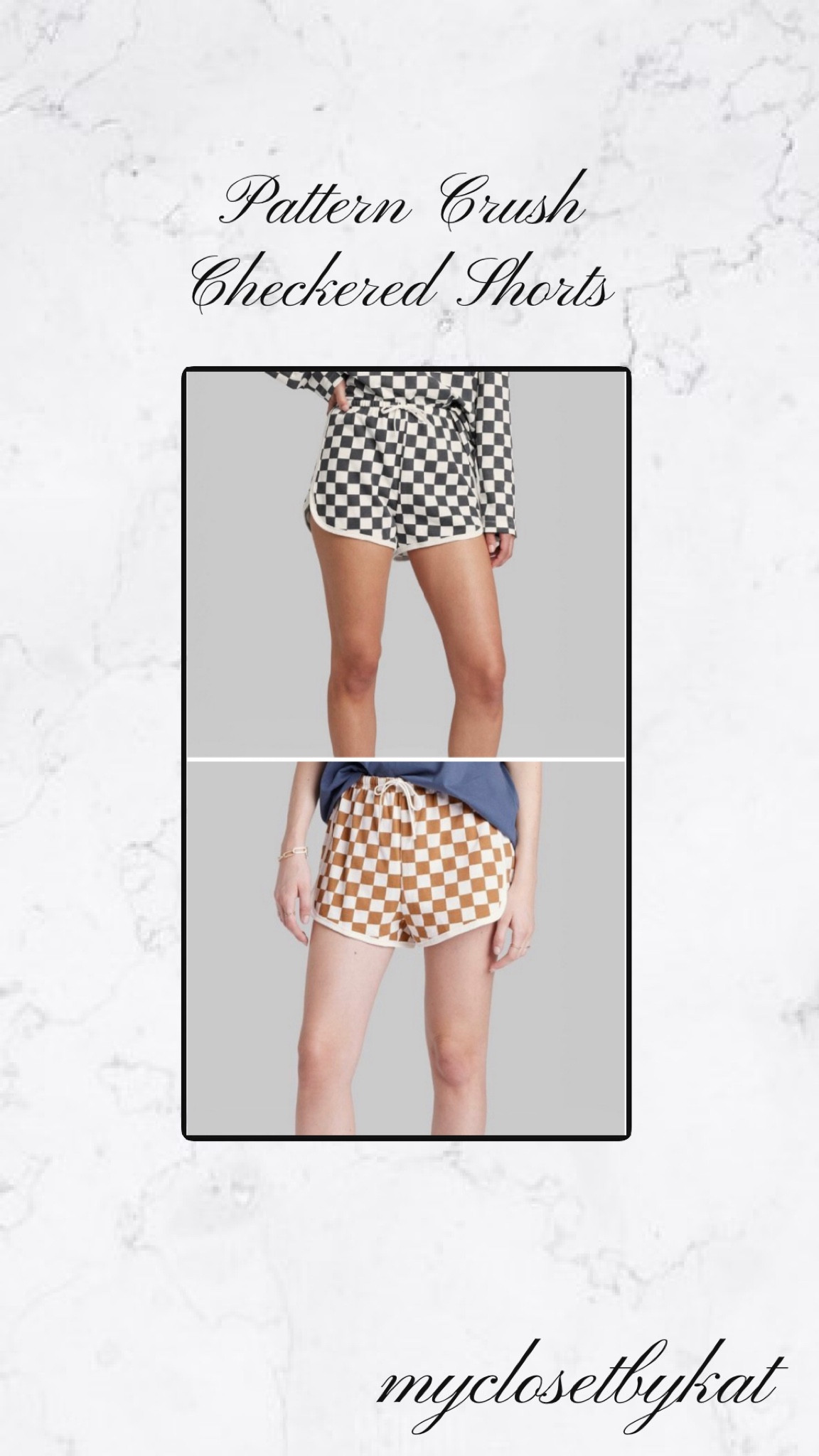 So cute for Spring and Summer. Love these comfy checkered shorts!  

Spring finds l Check shorts l Checkered shorts l Target find l Target style l Target l Shorts

#LTKstyletip #LTKunder50 #LTKSeasonal