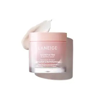 LANEIGE Bouncy and Firm Sleeping Mask: Revitalize, Smooth, Peony & Collagen Complex, Barrier-Boos... | Amazon (US)
