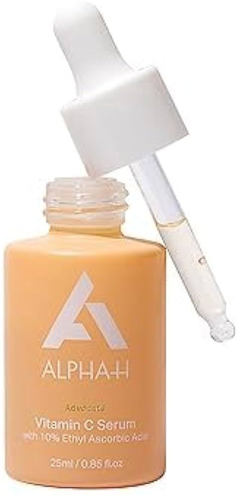 ALPHA-H | Vitamin C Serum with 10% Ethyl Ascorbic Acid | with Hyaluronic Acid | Improves Dull Com... | Amazon (US)