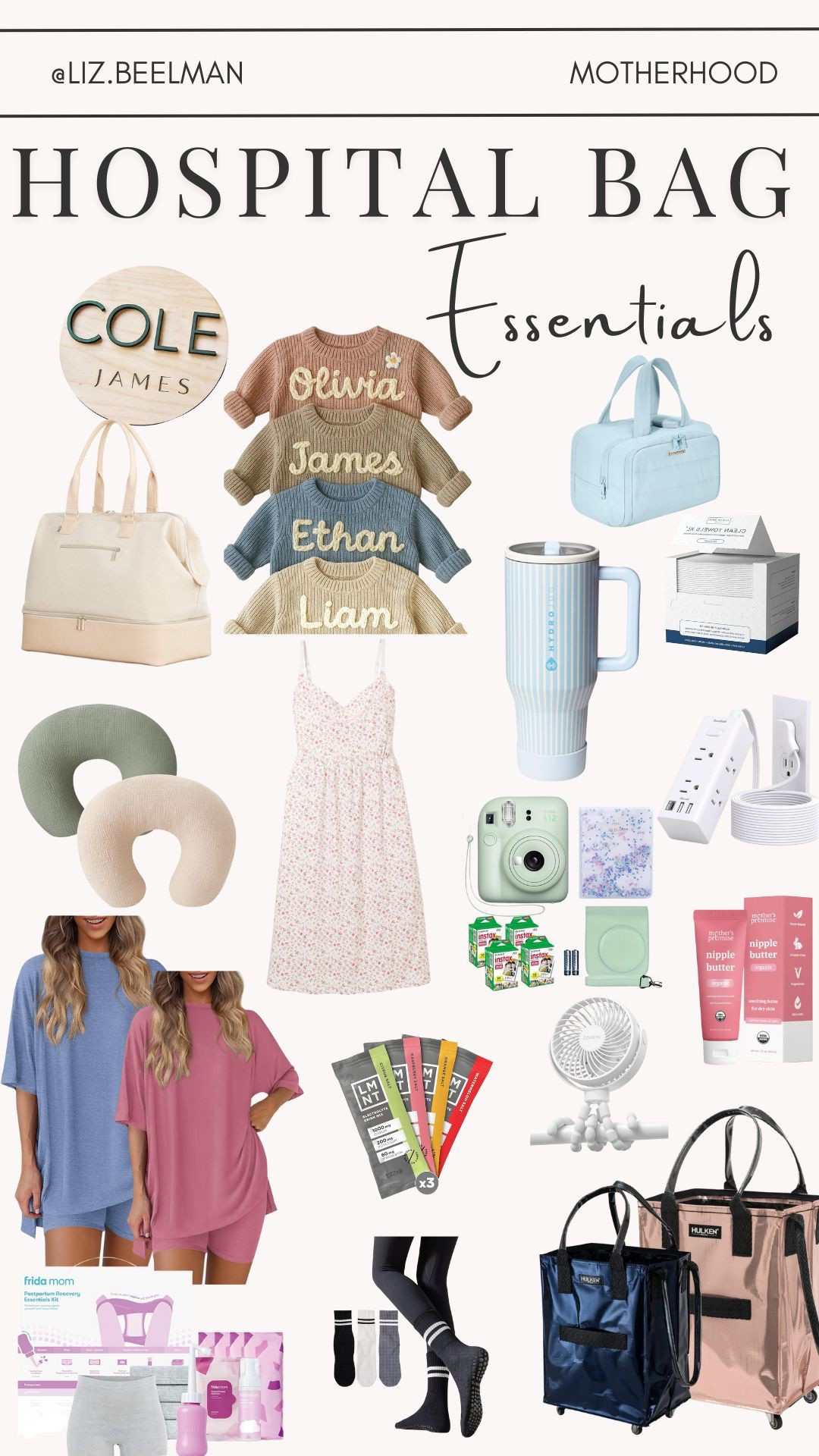 HOSPITAL BAG: Essentials