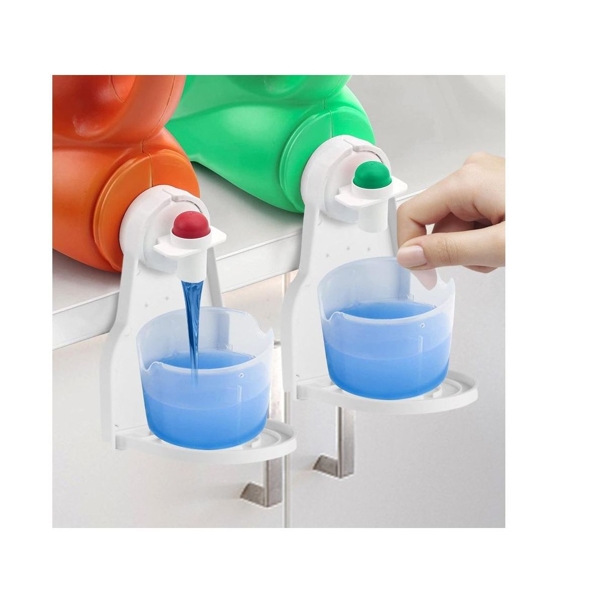 MPM 2 Packs Laundry Detergent Cup Holder, Detergent Drip Catcher, Laundry Detergent Gadget Organi... | Target