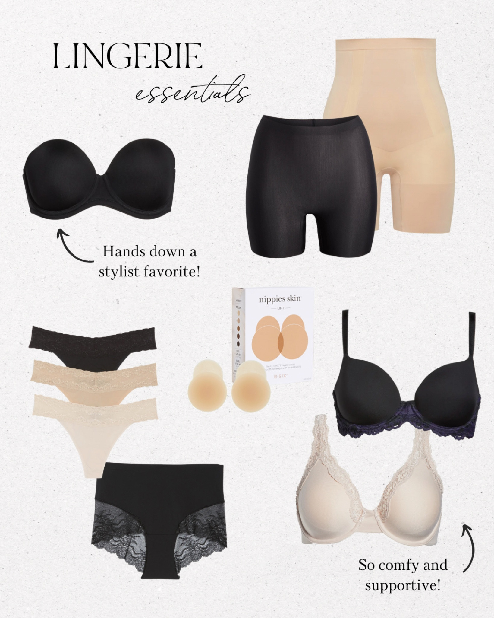 All my favorite lingerie pieces in one place! The Red Carpet Strapless is the best strapless bra you could ever get and these are the two shaping shorts I love!

#LTKstyletip #LTKunder100 #LTKFind