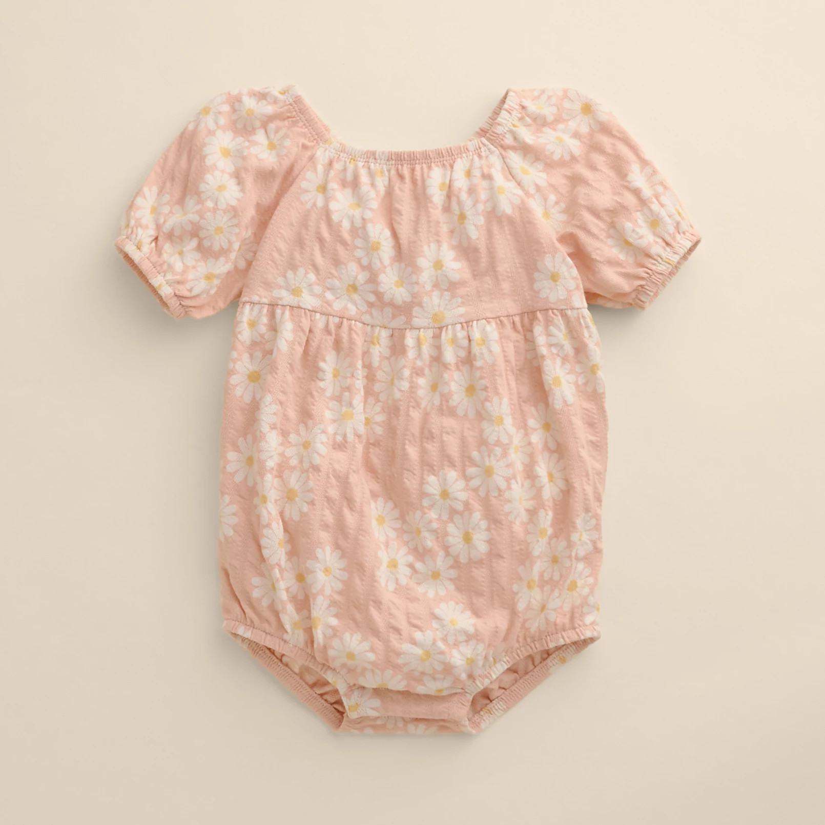 Baby Girl Little Co. by Lauren Conrad Puff Sleeve Bubble Bodysuit | Kohl's