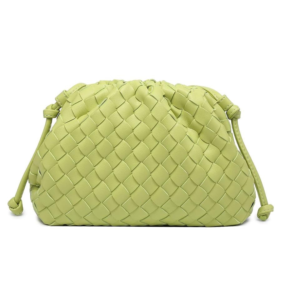 Huralona Dressy Pleated Vegan Leather Clutch Purse Super Soft Cloud Dumpling Clutch Bag for Women... | Amazon (US)