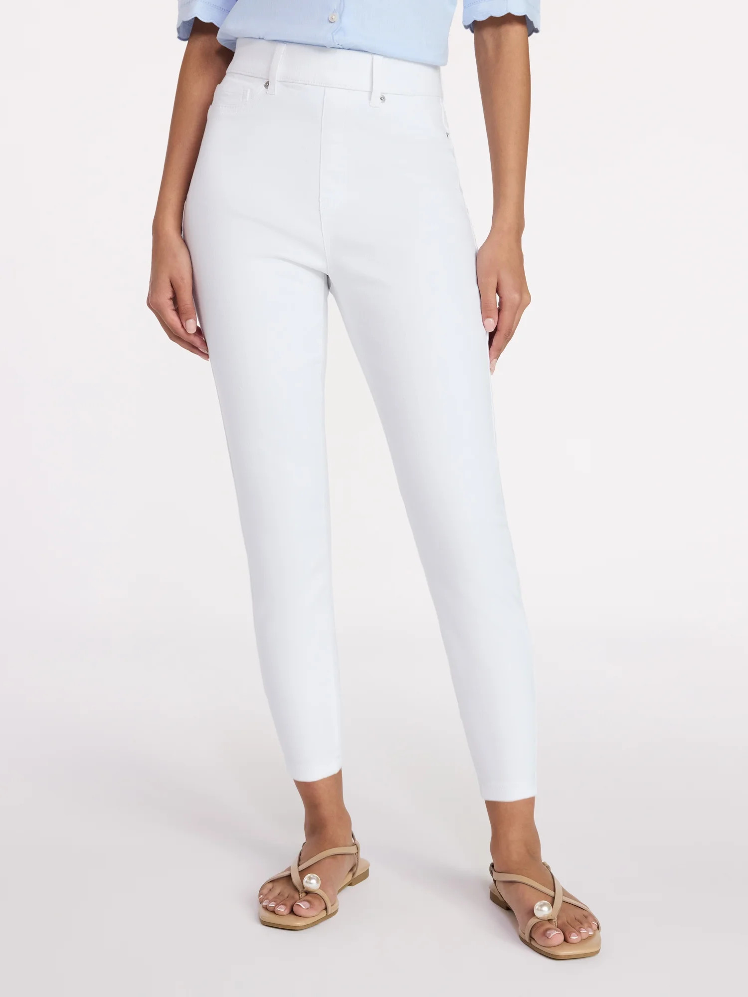 Time and Tru Women's Capri Jeggings, Sizes XS-XXXL | Walmart (US)