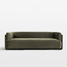 Bastille 95" Sofa | Crate & Barrel | Crate & Barrel