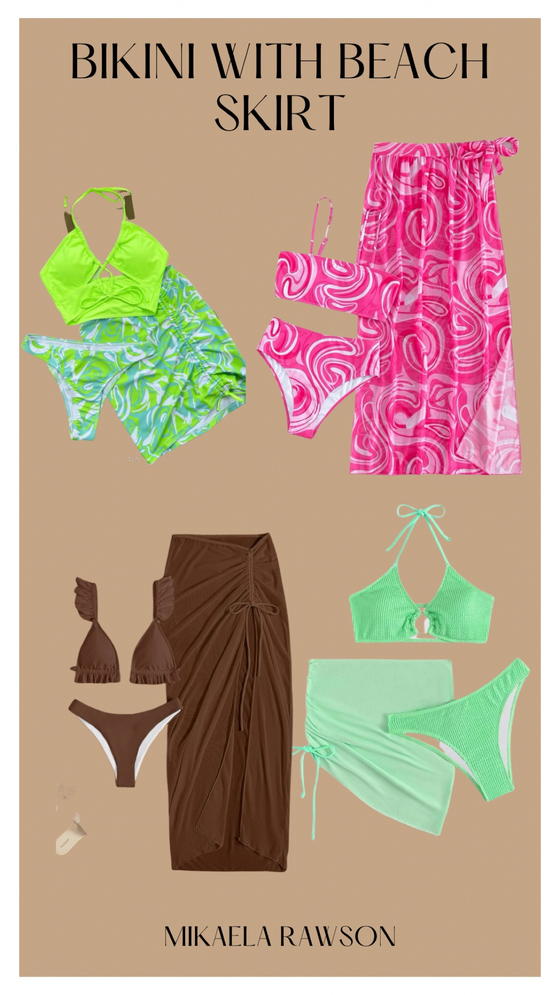 BIKINI WITH BEACH SKIRT

spring break. Shein. Affordable options. Beach skirt. Wrap. Sunny  

#LTKSeasonal #LTKFind