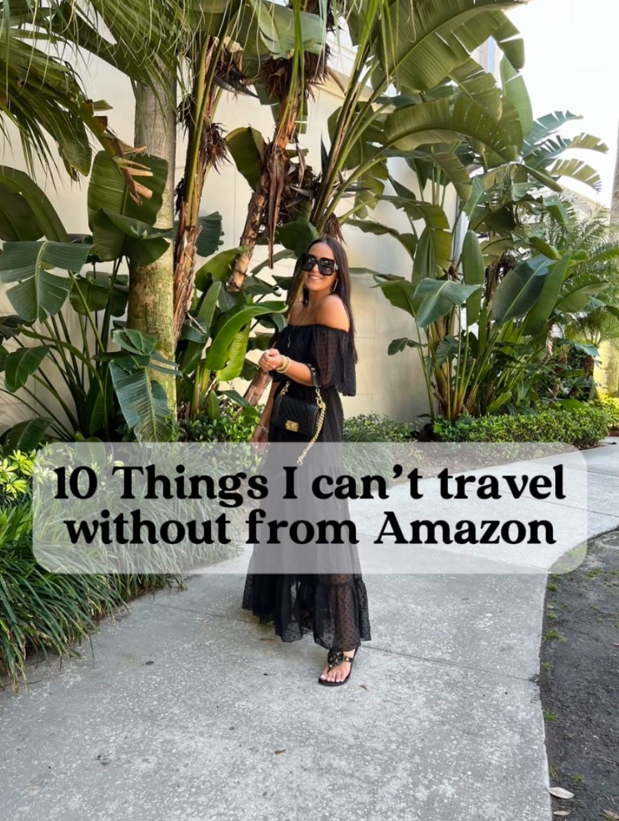 10 things I can’t travel without from Amazon 