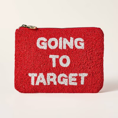 Going to Target Beaded Clutch - kate spade new york x Target Red/White | Target