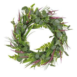 22" Eucalyptus & Lavender Wreath | Michaels | Michaels Stores