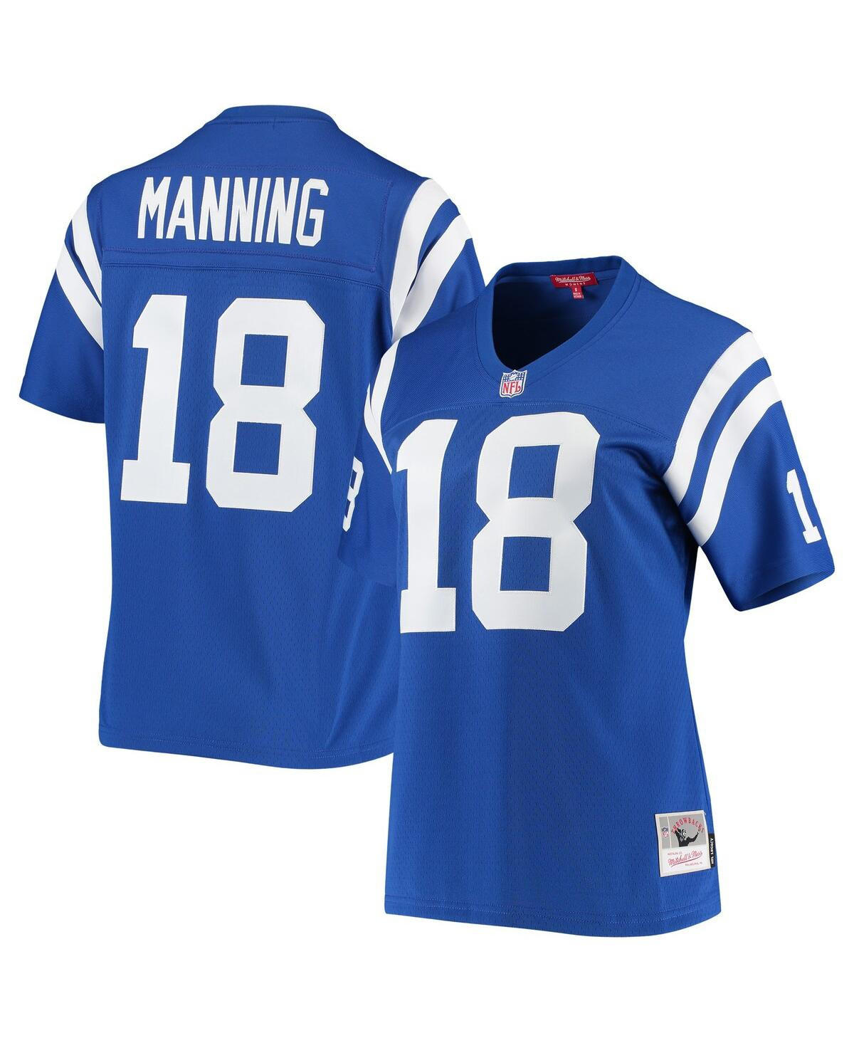 Women's Peyton Manning Royal Indianapolis Colts 1998 Legacy Replica Jersey - Royal | Macy's