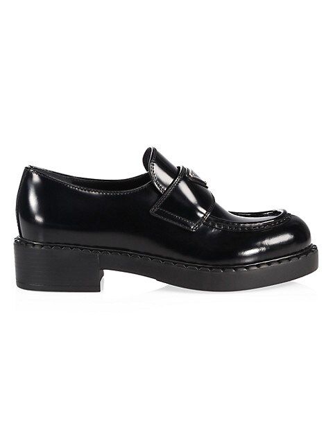 Logo Leather Loafers | Saks Fifth Avenue