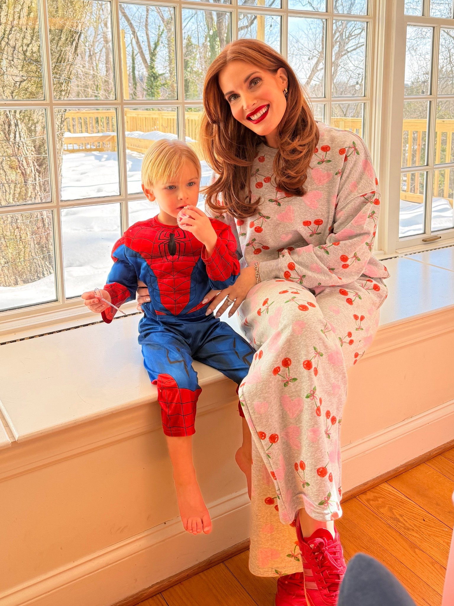 Can’t get enough of this Valentine’s Day sweat suit and this little Spidey guy. 

Target finds, Target style, Target loungewear, Valentine’s Day outfit, Valentine’s Day loungewear, pink sweatsuit, cozy sweatsuit, matching set, lounge set, comfy mom outfit, mom uniform, casual Valentine’s Day, everyday loungewear, affordable fashion, budget friendly finds, mom life style, toddler mom outfit, cozy chic

#LTKootd #LTKValentine #LTKmomlife