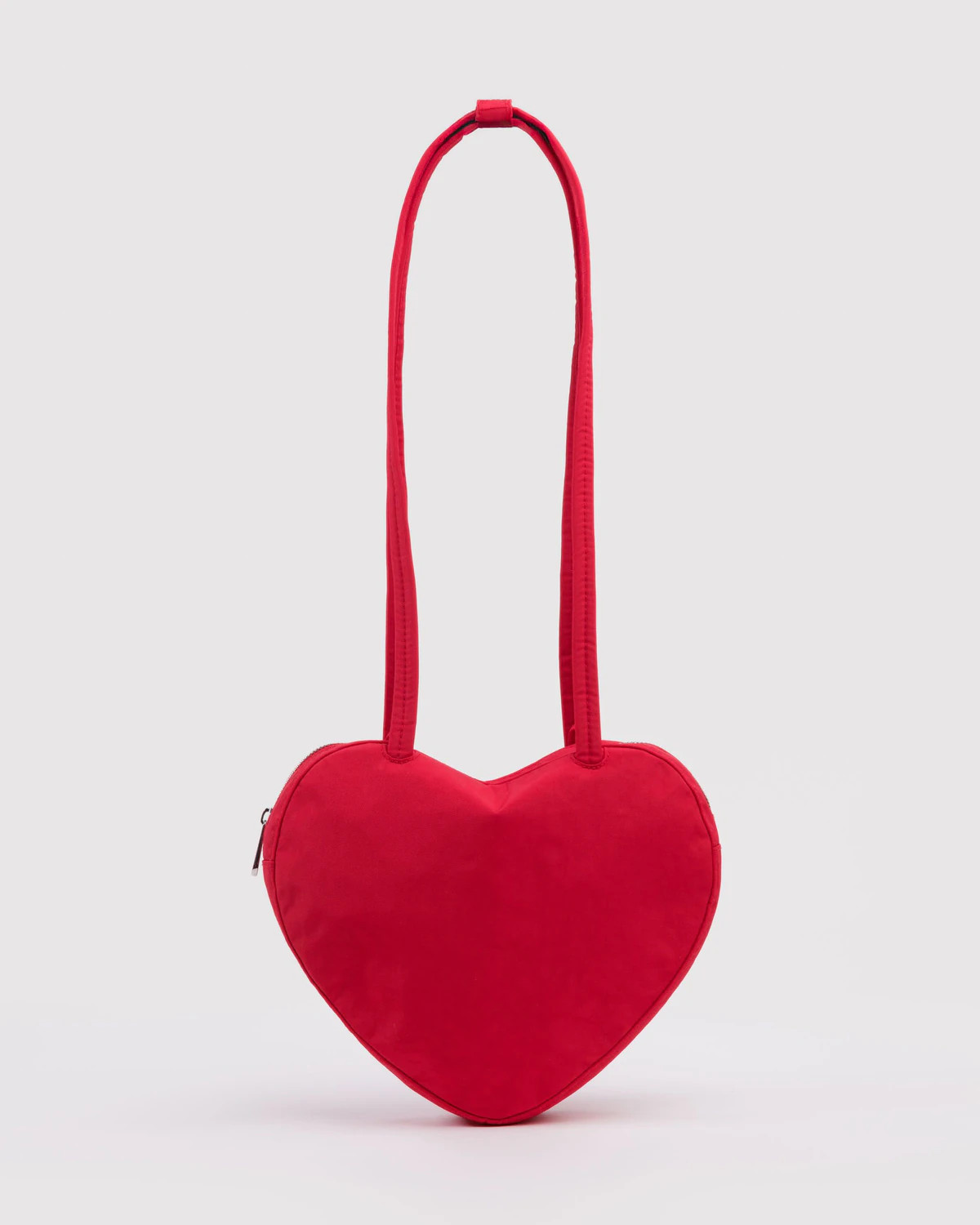 Nylon Heart Bag Ruby Red - Baggu | BAGGU