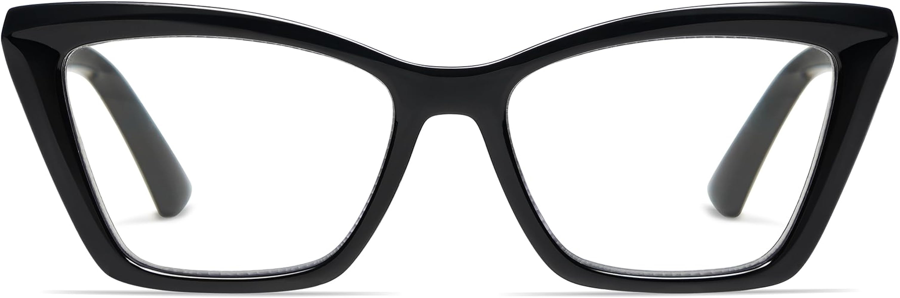 AMOMOMA Trendy Stylish Reading Glasses for Women,Retro Square Cateye Blue Light Computer Frame Re... | Amazon (US)