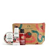 Amazon.com : The Body Shop Lather & Slather Juicy Strawberry Gift Bag Gift Set, for Normal Skin :... | Amazon (US)